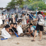 Injourney Green, beach clean up di Pantai Kelan, Bali