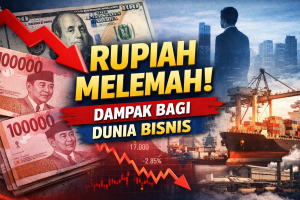 Rupiah Melemah