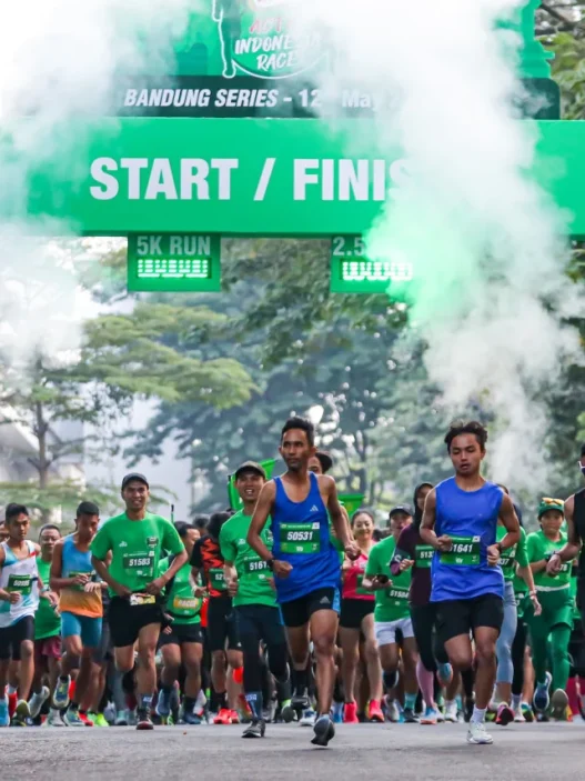 Milo activ Indonesia race 2024 bandung