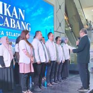 Pengurus Cabang Perkumpulan Kedokteran Wisata Indonesia (PERKEDWI) Sumatera Selatan periode 2026–2029 resmi dilantik di Atrium PS Mall Palembang, Kamis sore 24 Sept 2026