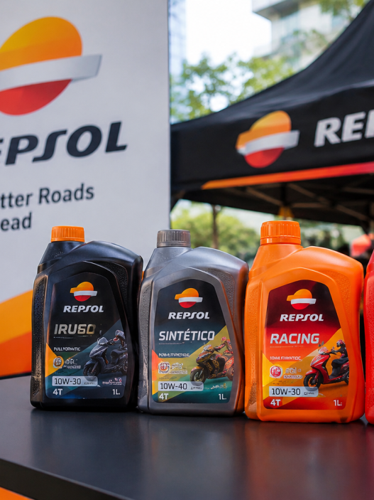 Repsol Perkuat Pasar Oli Motor Indonesia dengan Empat Lini Baru